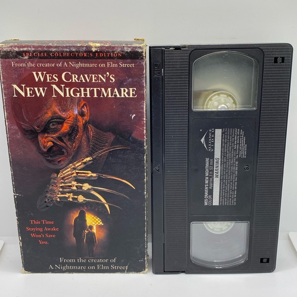 Wes Craven’s New Nightmare VHS Video Special Collector’s Edition Horror - Picture 8 of 8